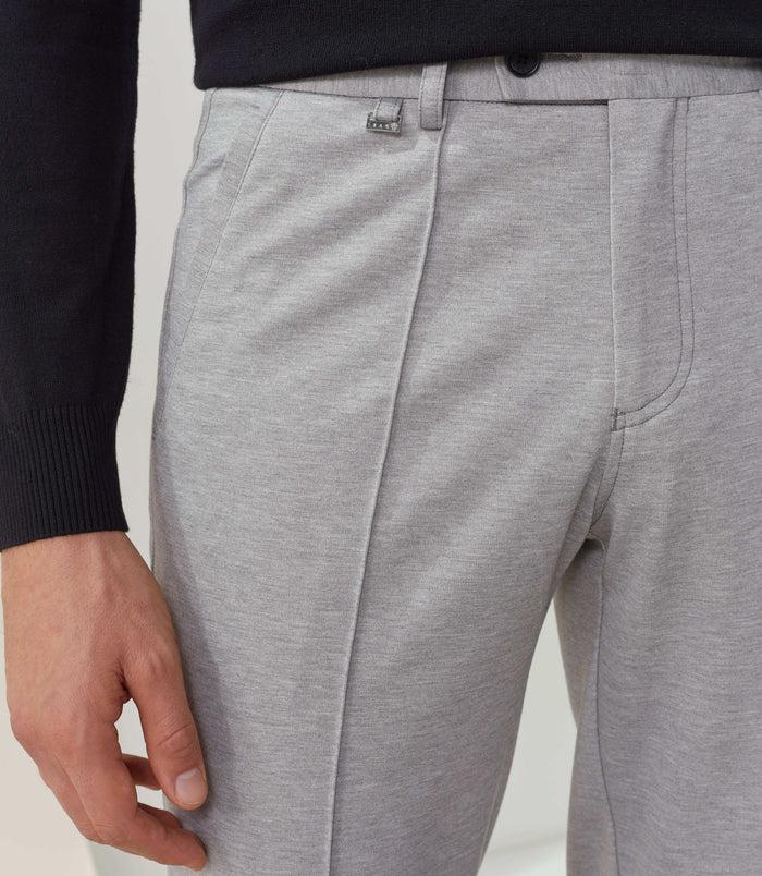 Izac Pantalon Gris-clair "Iles"
