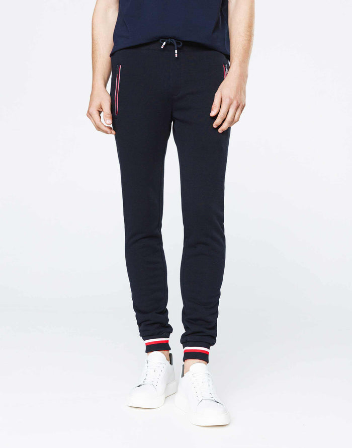 Izac Pantalon Jogging Bleu Marine