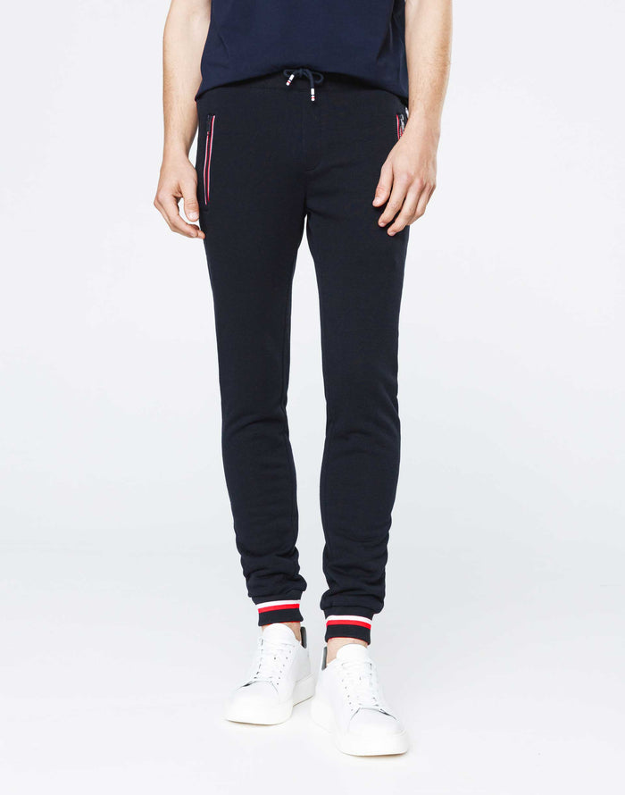 izac Pantalon jogging bleu marine