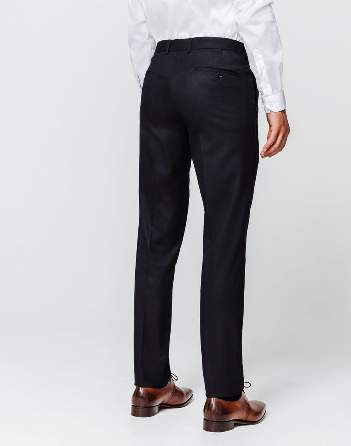 Izac Pantalon Navy Esprit Flanelle