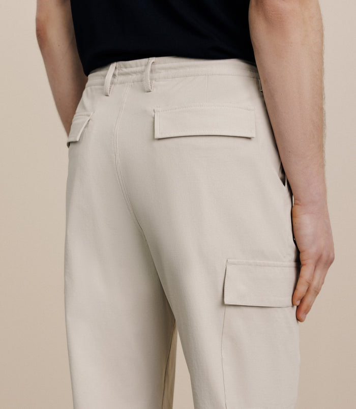 Izac Pantalon Regular Beige