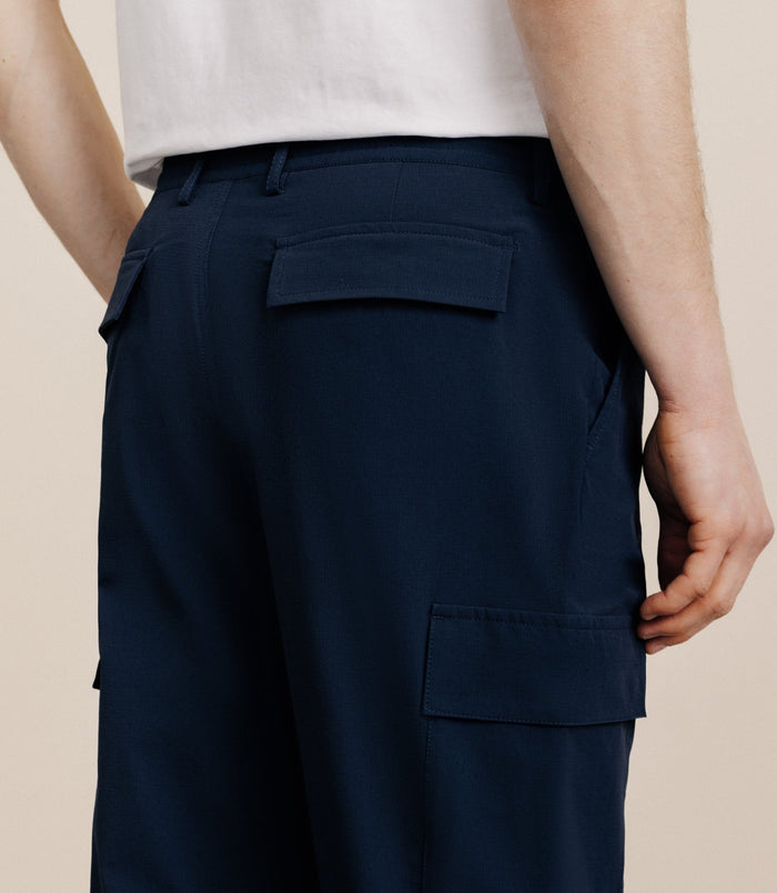 Izac Pantalon Regular Marine