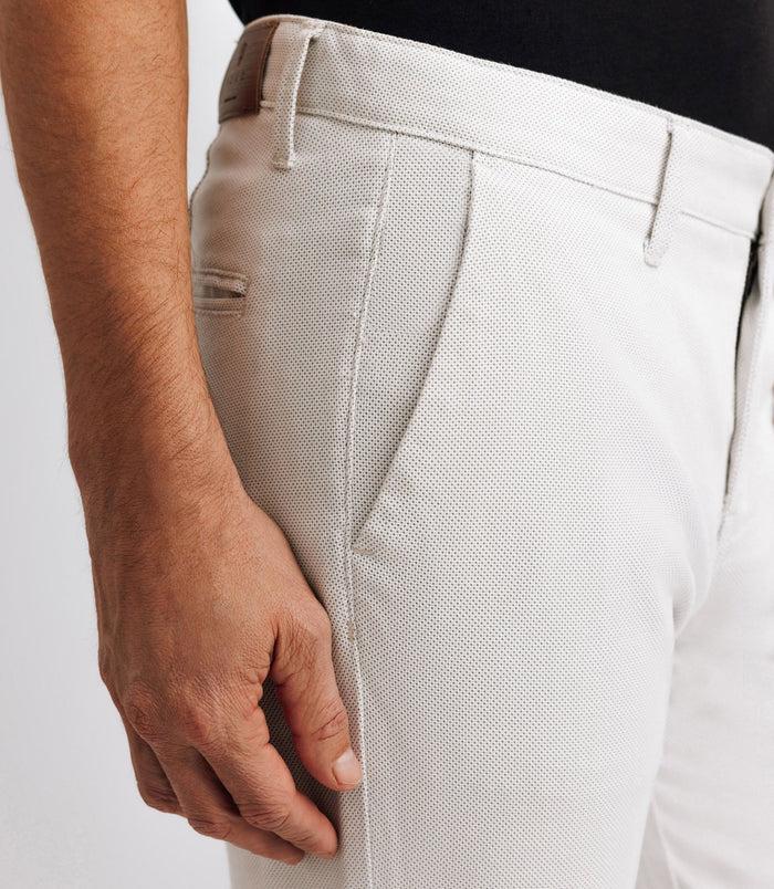 Izac Pantalon Slack Beige Clair