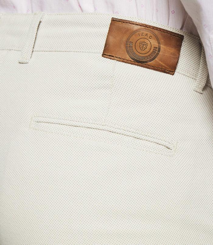 Izac Pantalon Slack Beige PERREBI