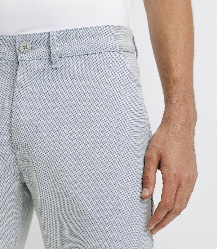 Izac Pantalon Slack Bleu