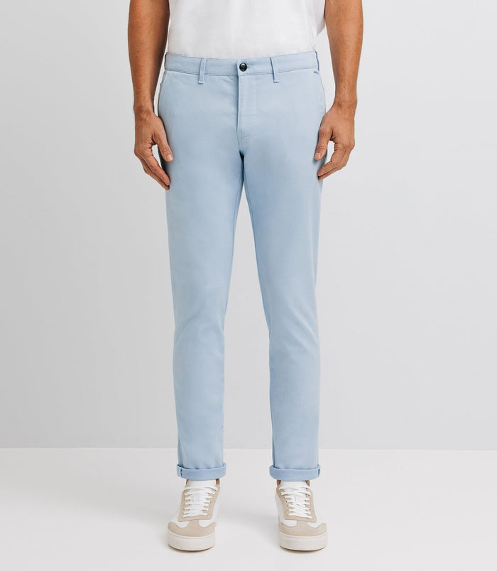 izac Pantalon slack bleu ciel