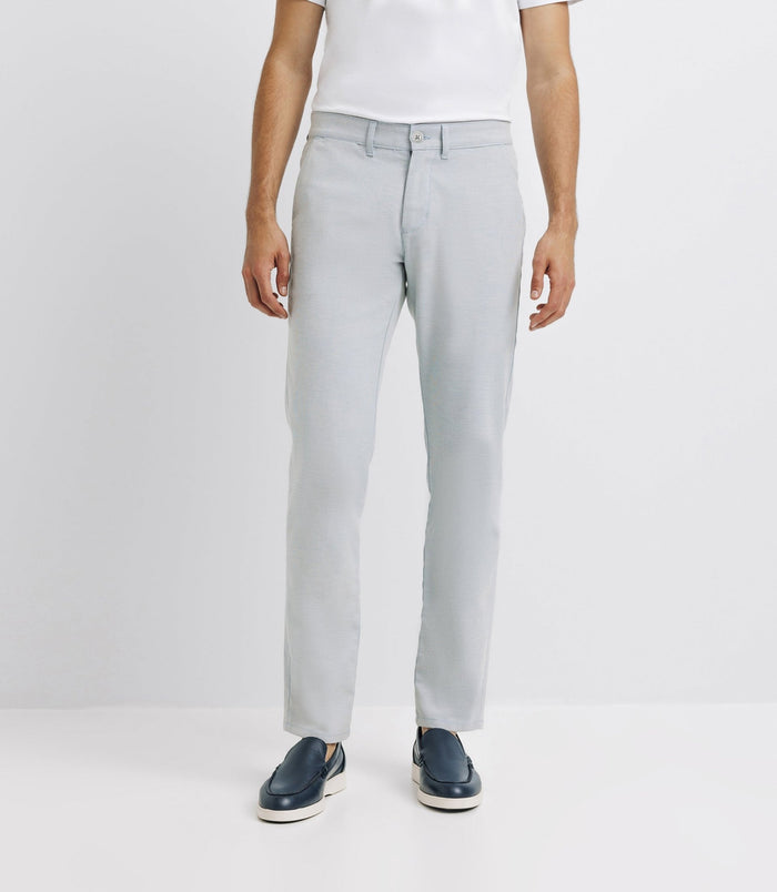 izac Pantalon slack bleu