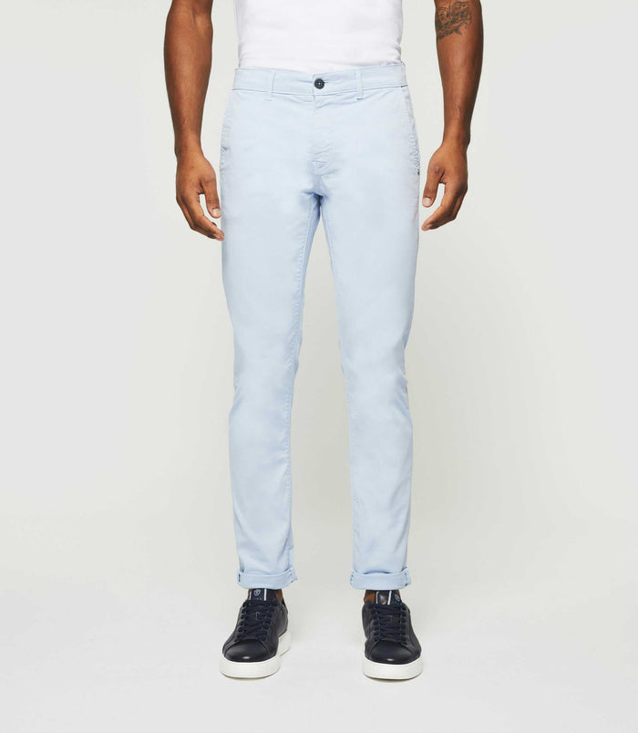 izac Pantalon slack casual bleu ciel PACHELOROUT