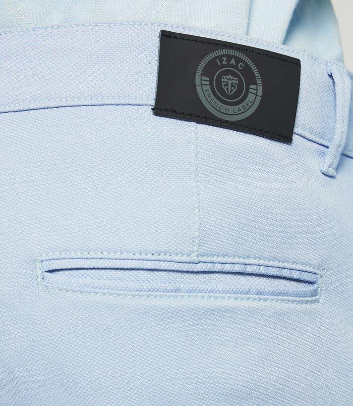 Izac Pantalon Slack Casual Ciel PERREBI