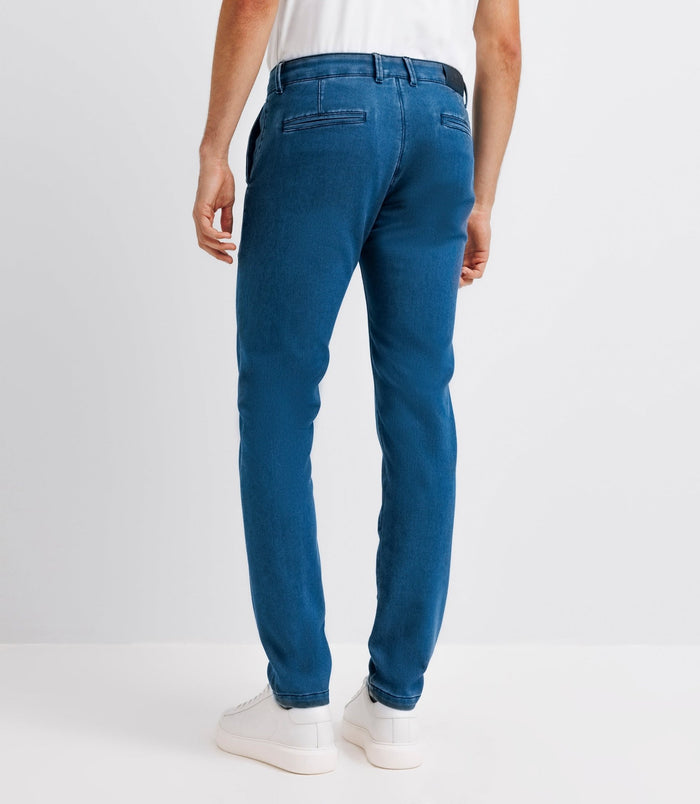 Izac Pantalon Slack Indigo