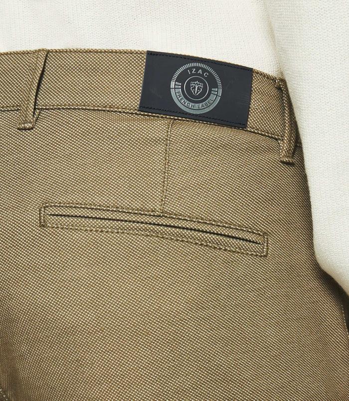Izac Pantalon Slack Kaki PARFAIT