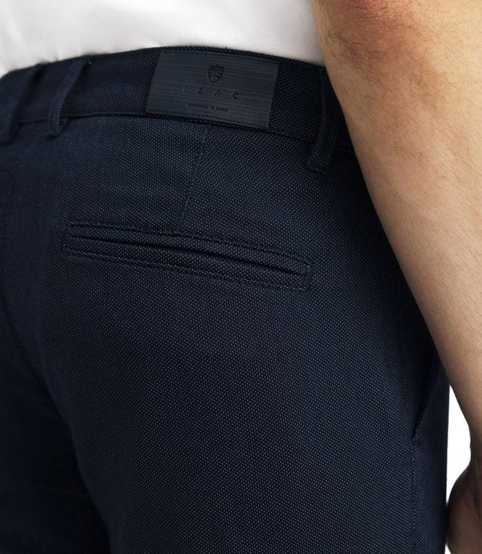 Izac Pantalon Slack Marine