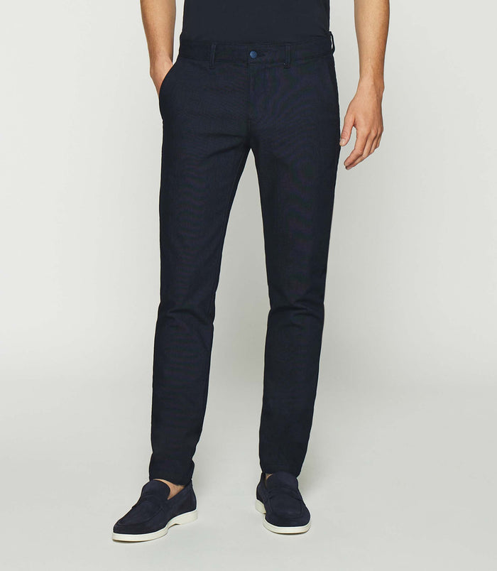 izac Pantalon slack marine PERREBI