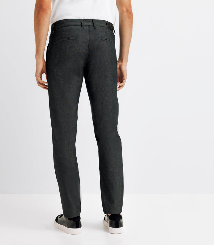 Izac Pantalon Slack Noir