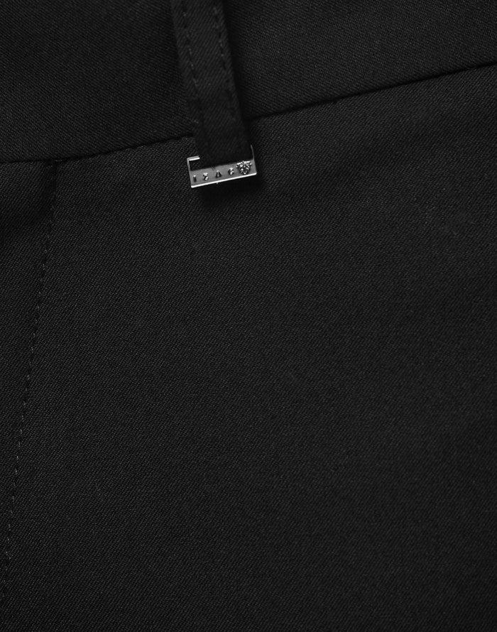 Izac Pantalon Slack Noir