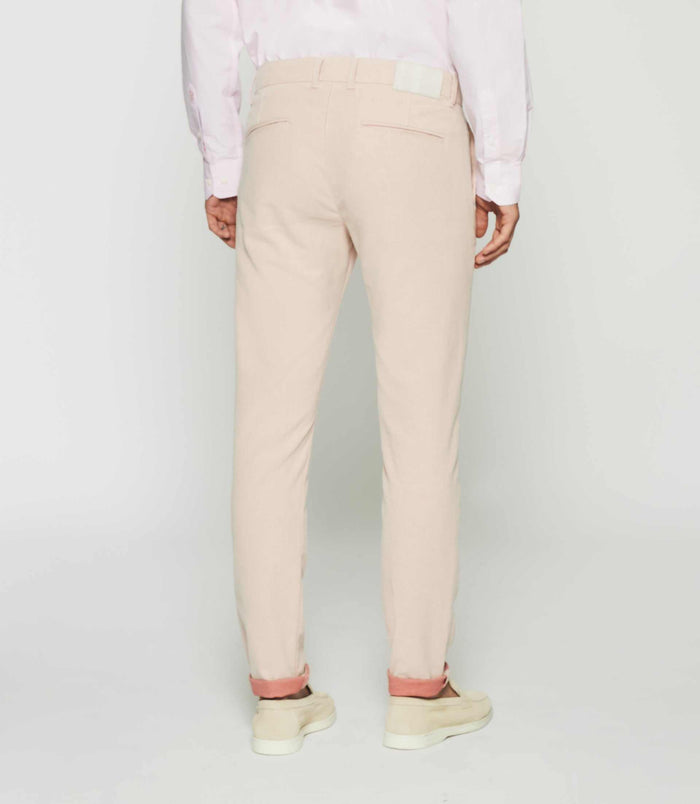 Izac Pantalon Slack Rose