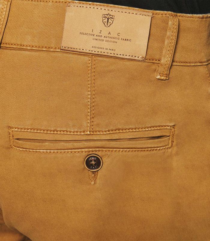 Izac Pantalon Slack Slim Camel PACHELOR