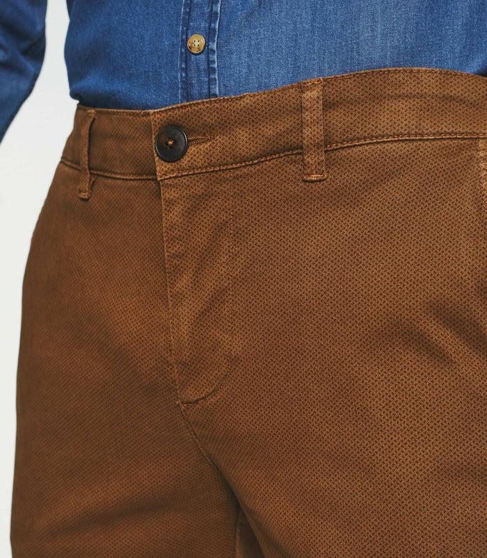 Izac Pantalon Slack Slim Camel VITAMINE