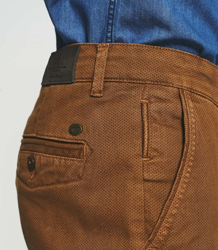 Izac Pantalon Slack Slim Camel VITAMINE