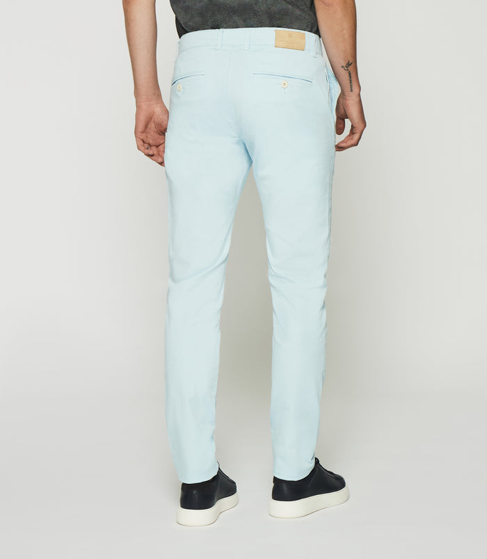 Izac Pantalon Slack Slim Ciel PACHELOR