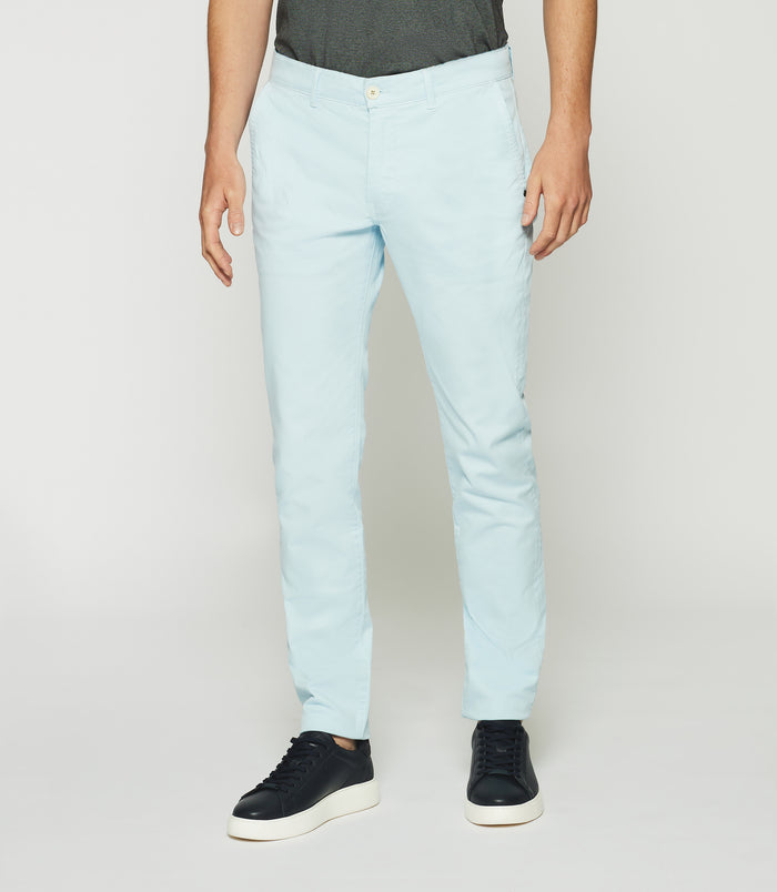 izac Pantalon slack slim ciel PACHELOR