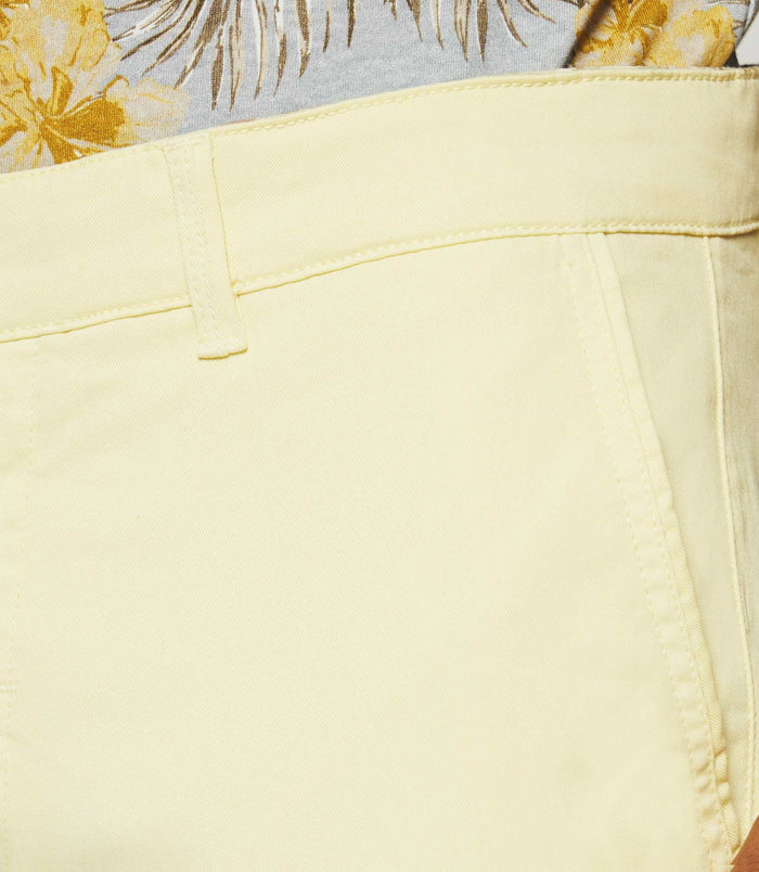 Izac Pantalon Slack Slim Jaune PACHELOR