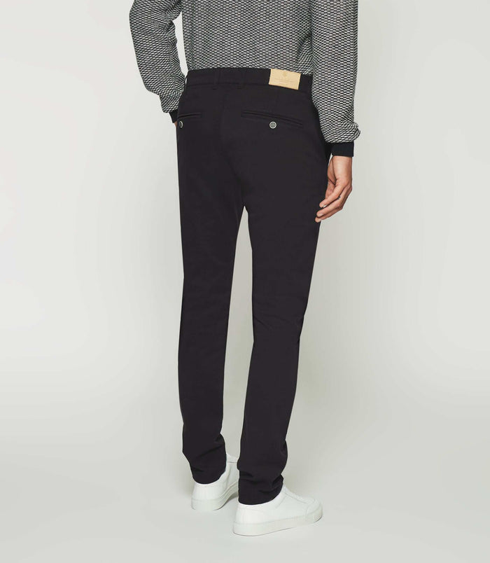 Izac Pantalon Slack Slim Marine