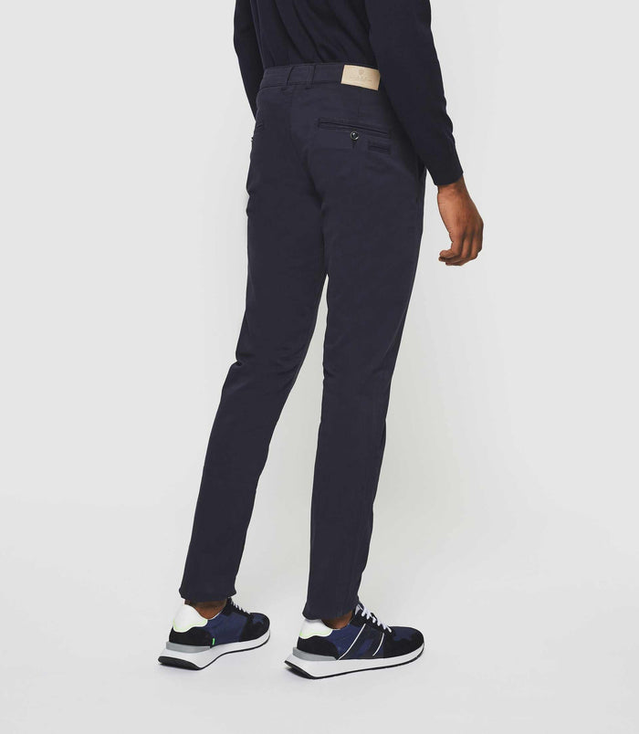 Izac Pantalon Slack Slim Marine "Pachelorrea"
