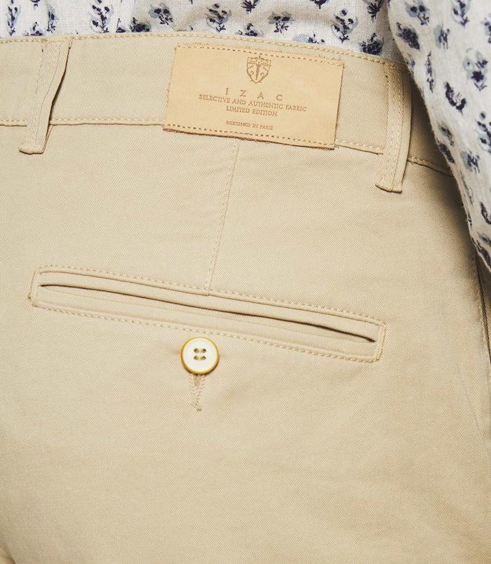 Izac Pantalon Slack Slim Mastic