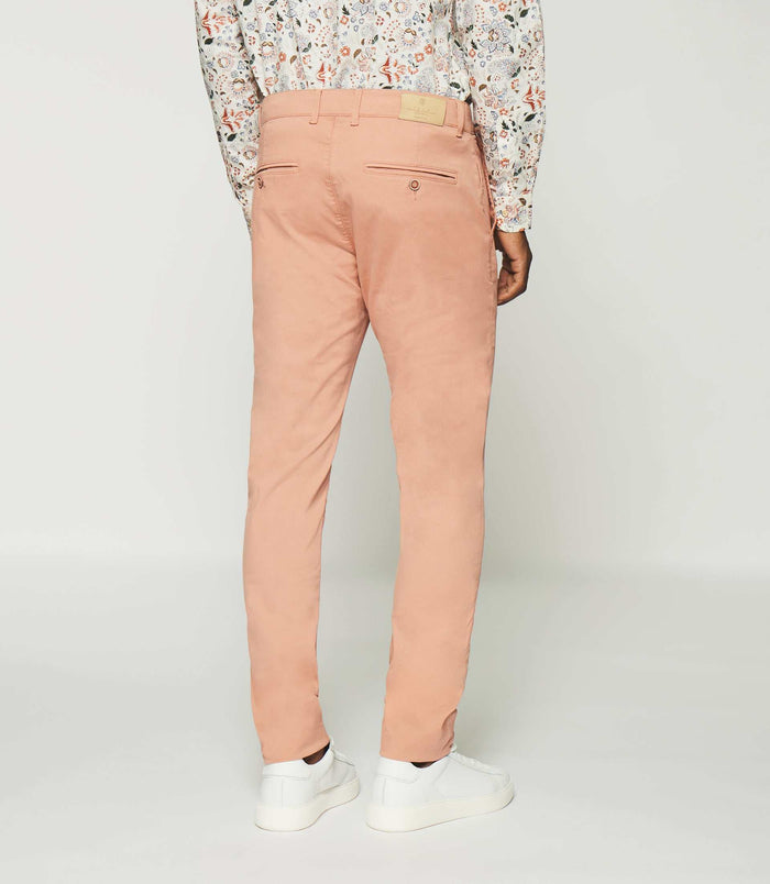 Izac Pantalon Slack Slim Rose PACHELOR