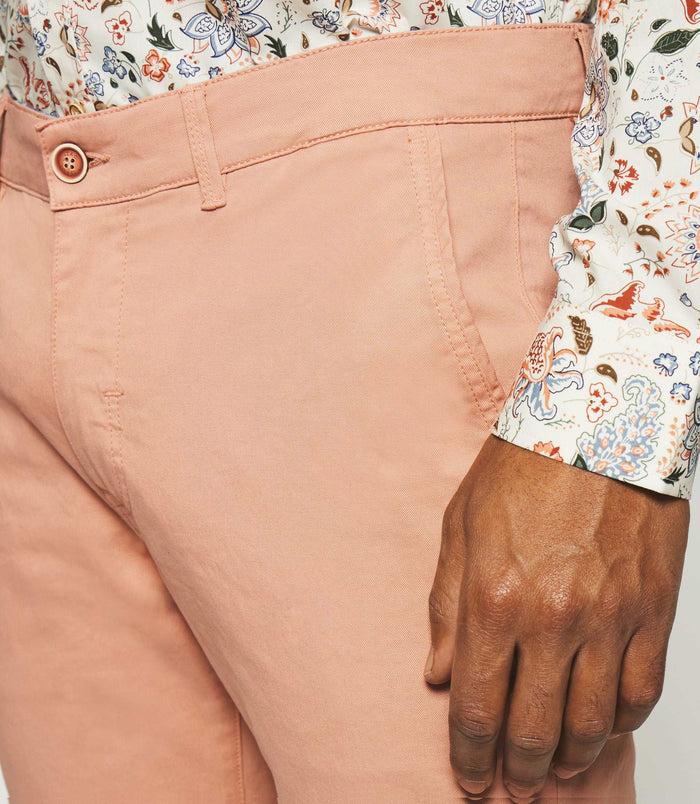 Izac Pantalon Slack Slim Rose PACHELOR