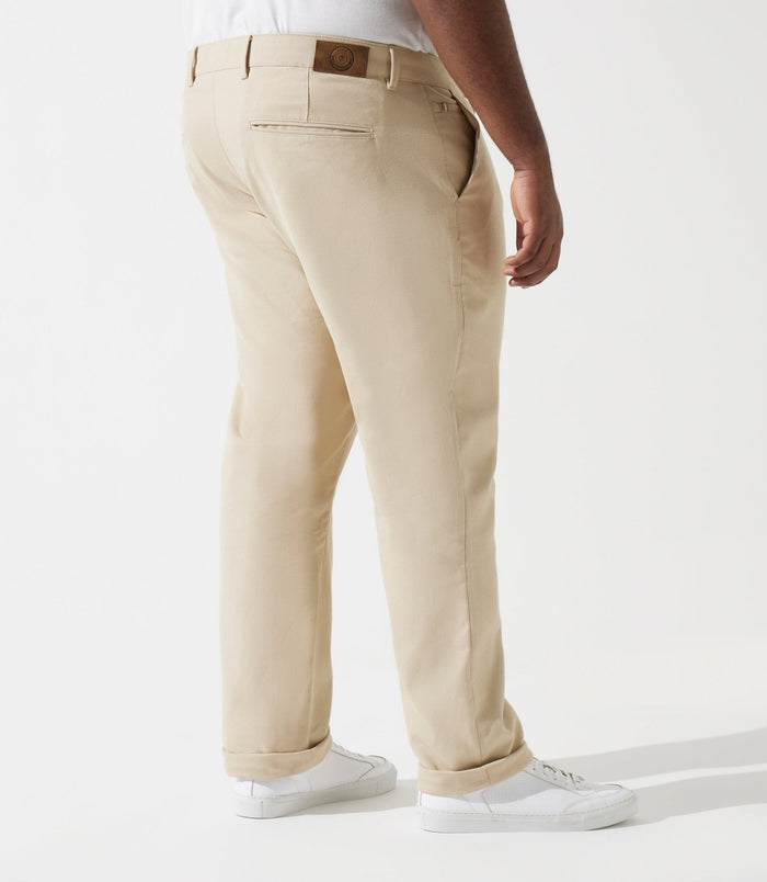 Izac Pantalon Slack Urbain Beige Foncé PARFAITBT