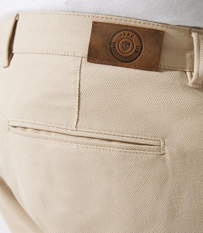 Izac Pantalon Slack Urbain Beige Foncé PARFAITBT