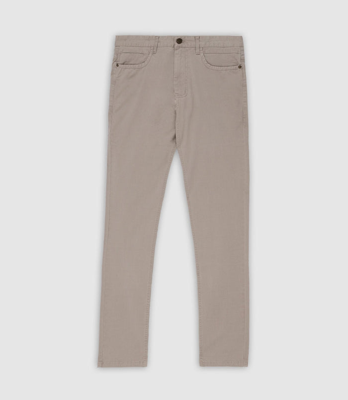 izac Pantalon slim 5 poches casual beige PEACH