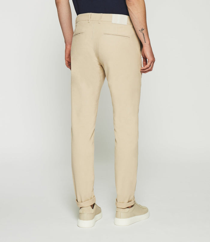 Izac Pantalon Slim Beige Foncé PARFAIT