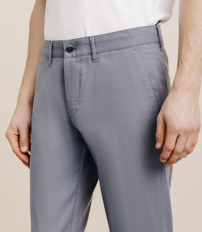 Izac Pantalon Slim Gris