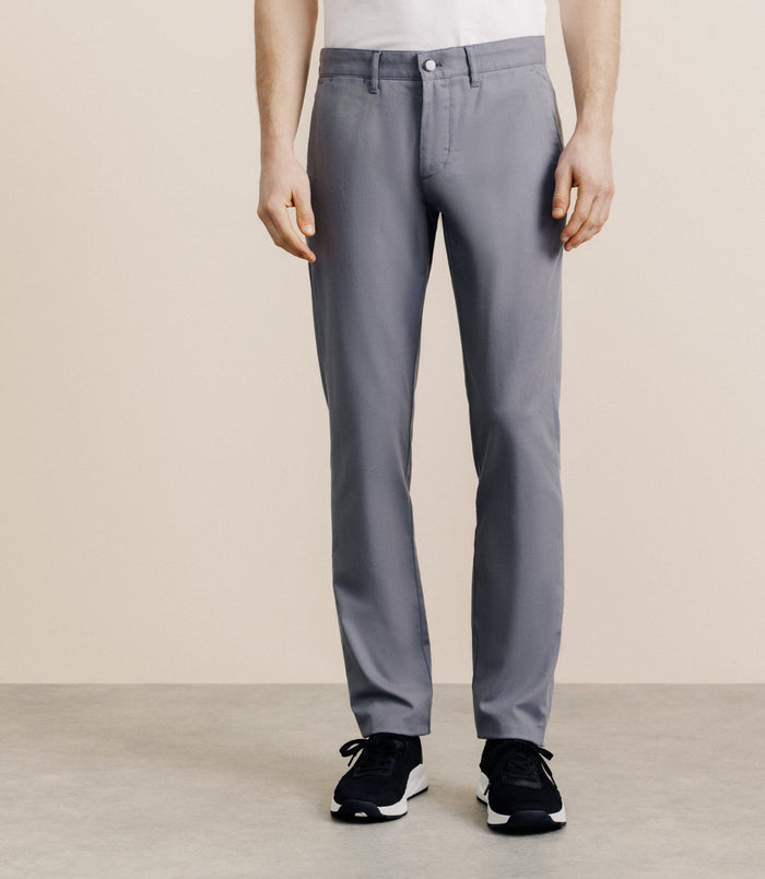 izac Pantalon slim gris