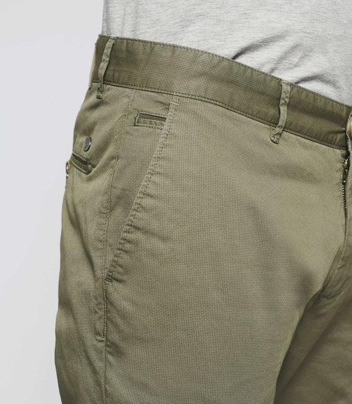 Izac Pantalon Slim Kaki Clair "Perline"