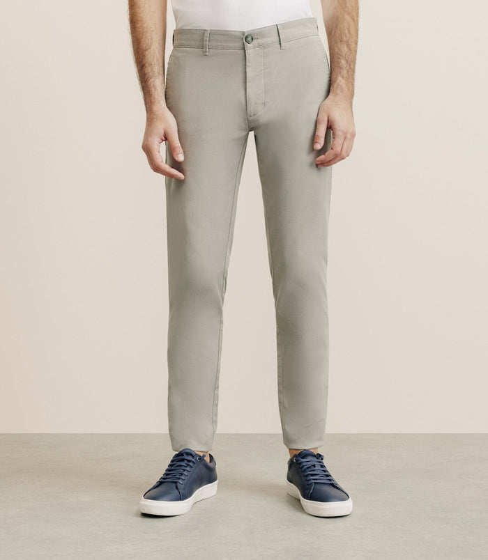 izac Pantalon slim kaki