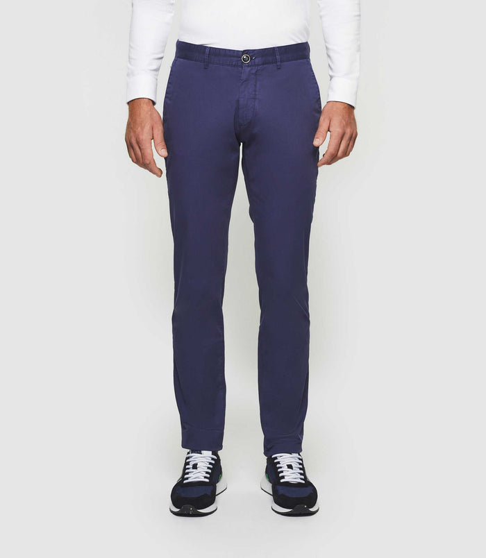 izac Pantalon slim marine "Perline"