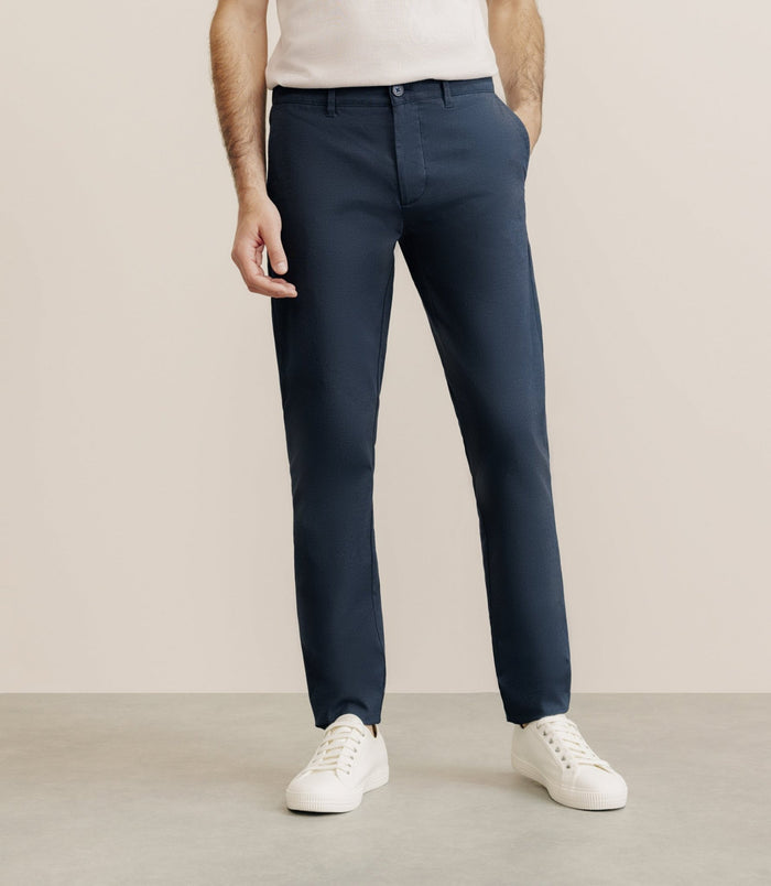 izac Pantalon slim marine