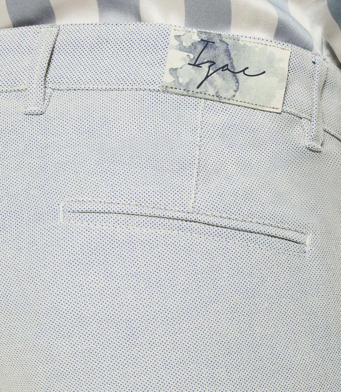 Izac Pantalon Slim Slack Bleu PARFAIT