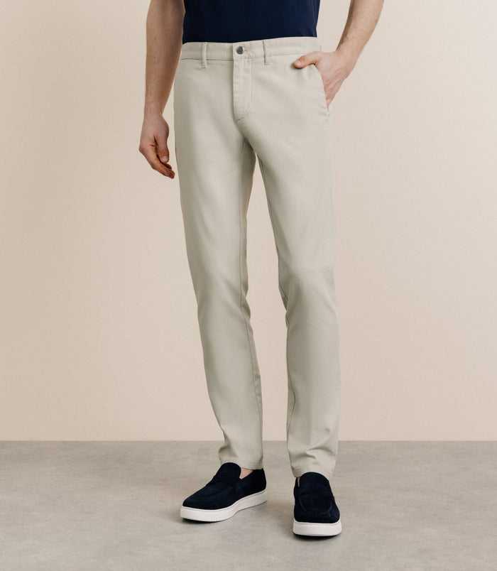 izac Pantalon slim vert