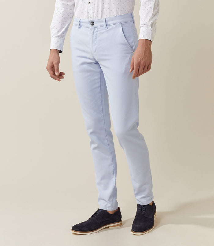 Izac Pantalon Urbain Bleu-ciel "Nerrebi"
