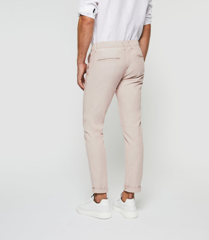 Izac Pantalon Urbain Rose "Perfect"