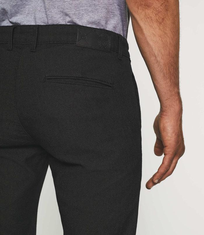 Izac Pantalon Urbain Slim Noir VEREBI