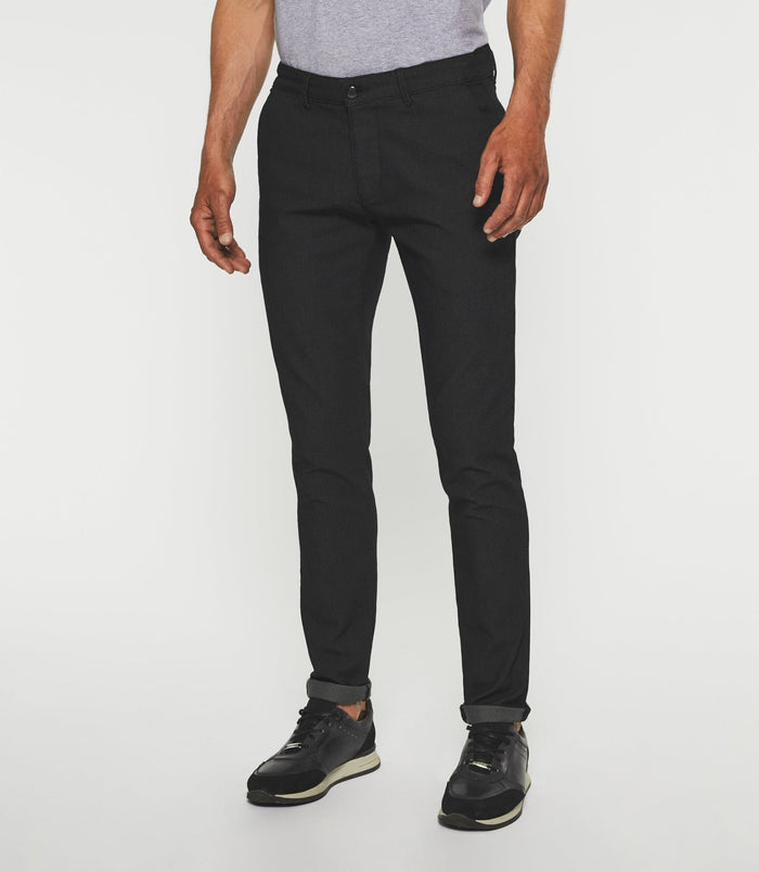 izac Pantalon urbain slim noir VEREBI