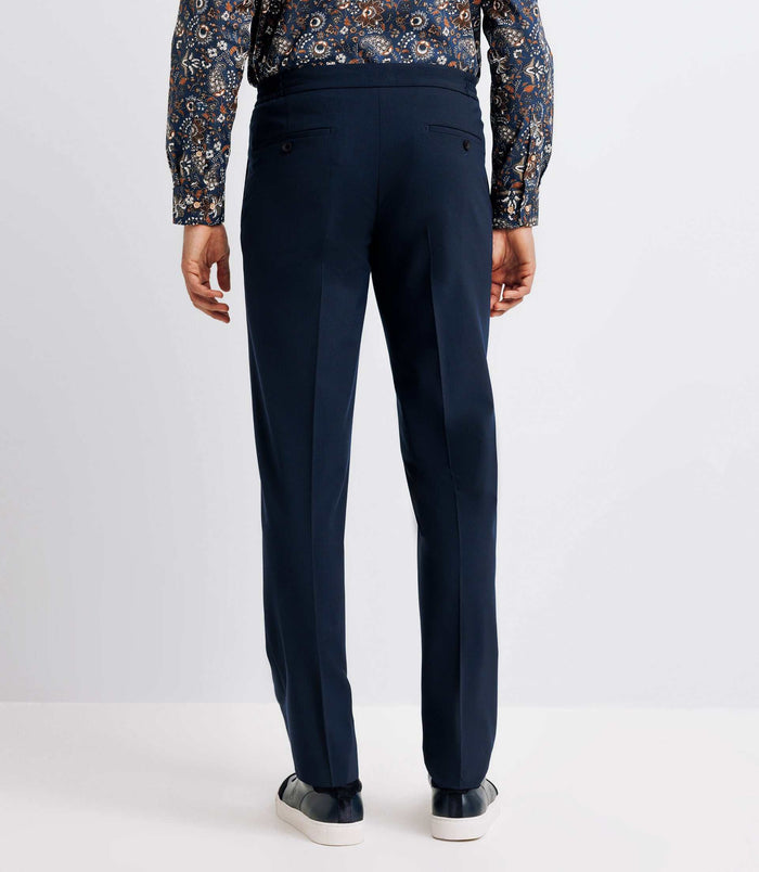 Izac Pantalon Ville Armuré Bleu Marine