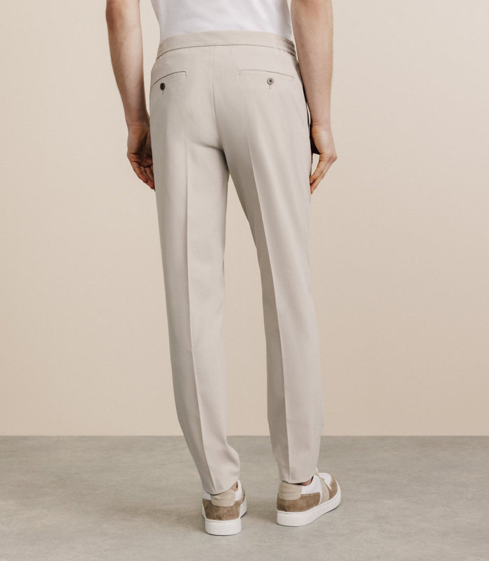 Izac Pantalon Ville Armuré Mastic