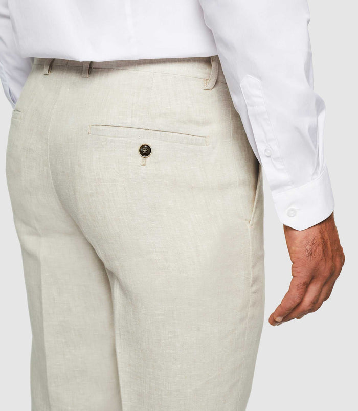 Izac Pantalon Ville Beige BIELOBOUT